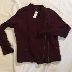 Banana republic cotton moto jacket